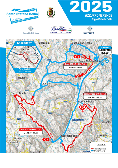 Rally Santo Stefano Belbo 2025